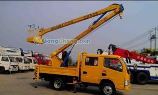 供应江铃14米三节臂高空作业车与专业清洗吸污车解析